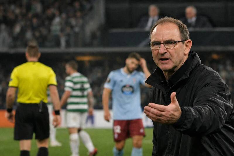 ‘An embarrassment of an interview’ ‘Give it up Martin’ ‘should be questioning the board’ O’Neill gets it all wrong after Celta Vigo defeat