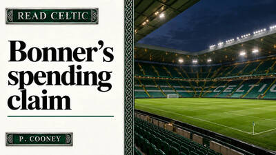 Bonner’s Celtic Spending Claim Lets the Wrong People Off the Hook Bonner’s Celtic Spending Claim Lets the Wrong People Off the Hook