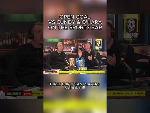 🥊⚽️ Open Goal v Jason Cundy and Jamie O’Hara