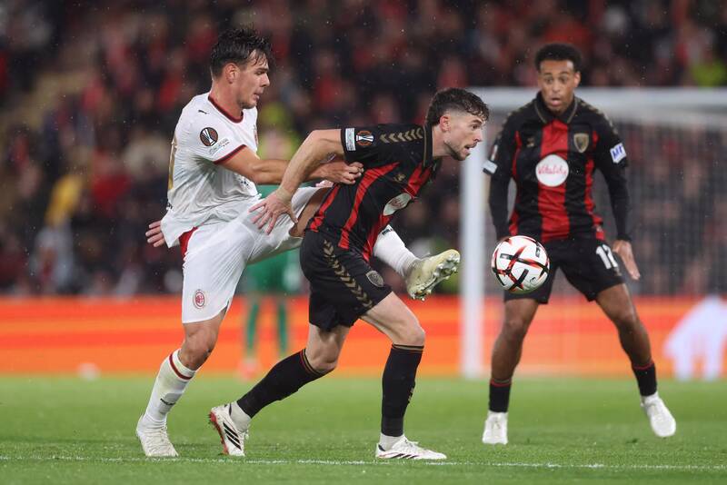 Ex-Celtic duo help create history for the first time after AC Milan are humbled in the Europa League