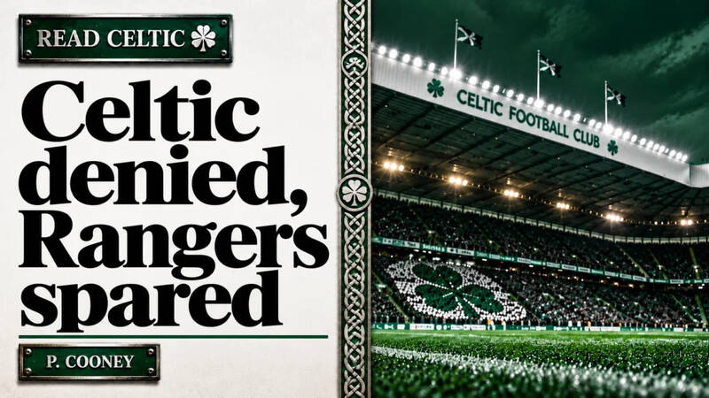Celtic denied, Rangers protected from a penalty: Collum exposes the failures