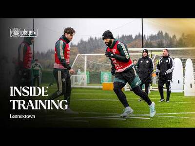 Inside Training | The Bhoys prepare for Sunday’s trip to Easter Road. (24/10/26)