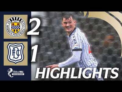 St. Mirren 2-1 Dundee | HIGHLIGHTS | William Hill Premiership