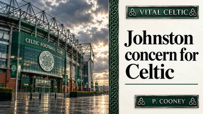 Johnston sparks Celtic fears as comeback is cut short Johnston sparks Celtic fears as comeback is cut short