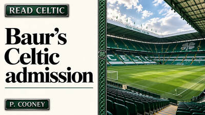 Baur puts Celtic midfield under scrutiny with honest admission