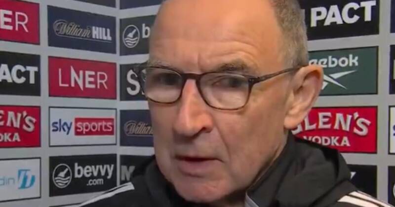 Martin O’Neill asked for Alistair Johnston Celtic injury update