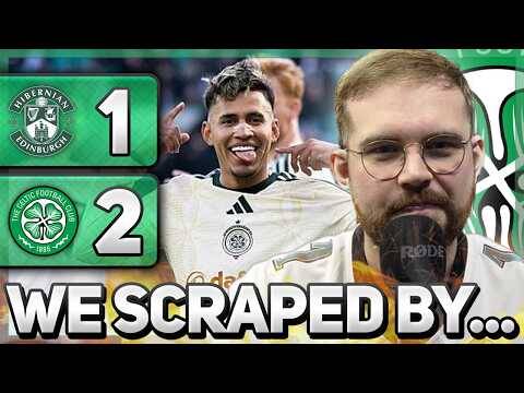 CELTIC SCRAPE BY! | Hibs 1-2 Celtic | MATCH REACTION!