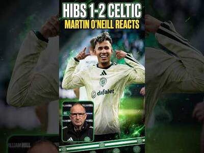 Martin O’Neill Reaction Says It ALL | Hibs 1-2 Celtic Martin O’Neill Reaction Says It ALL | Hibs 1-2 Celtic