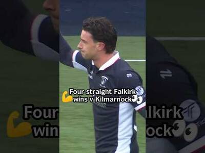 FOUR straight Falkirk wins v Killie 👀