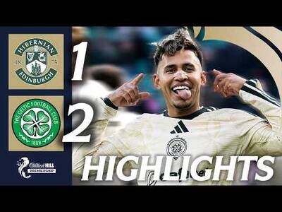 Hibernian 1-2 Celtic | HIGHLIGHTS | William Hill Premiership