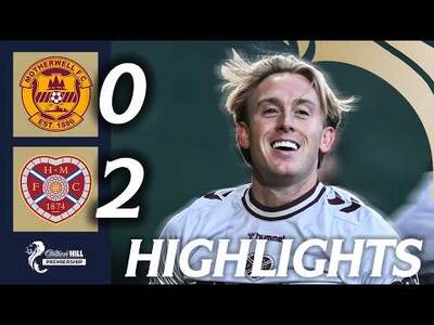 Motherwell 0-2 Hearts | HIGHLIGHTS | William Hill Premiership