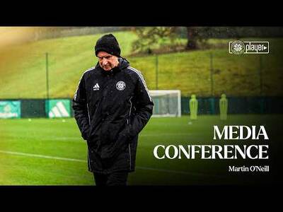 Full Media Conference: Martin O’Neill looks ahead to #CELDUTD (27/10/26)