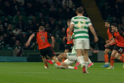 Colby Donovan lands new Celtic red card verdict vs Dundee United after VAR replay shows ‘luck’