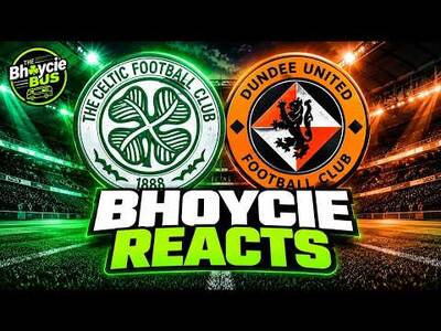 CELTIC 1-2 DUNDEE UTD &ndash; COULD DISASTER STRIKE LETS WATCHALONG THE 2ND HALF?