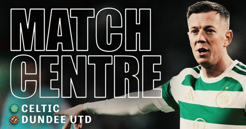 Celtic vs Dundee Utd LIVE team news and updates as O’Neill speaks before kick-off