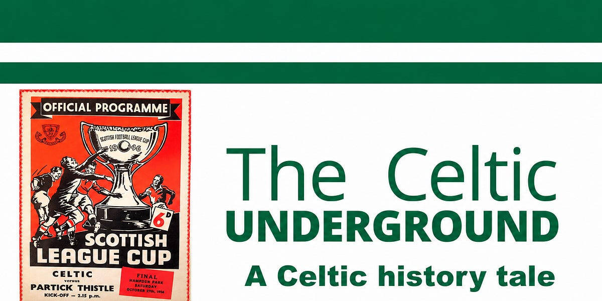 Celtic’s first league cup success