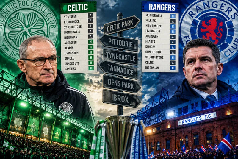 Celtic’s Four-Point Lead Looks Comfortable Until You Examine Rangers’ Fixtures And I Bet No-one Paying Attention To What’s Coming?