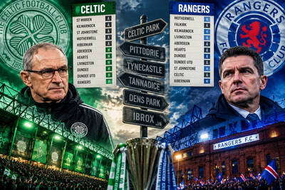 Celtic’s Four-Point Lead Looks Comfortable Until You Examine Rangers’ Fixtures And I Bet No-one Paying Attention To What’s Coming?