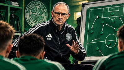 The Celtic boss is ‘pleased’ with pinched point?? There was nothing pleasing about last night…