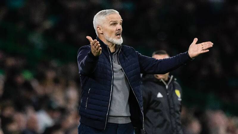 Dundee United boss Jim Goodwin ‘proud’ to hold ‘relentless’ Celtic