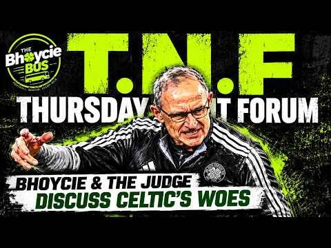 THE T. N. F &ndash; BHOYCIE AND THE JUDGE DISCUSS CELTIC’S WOES.
