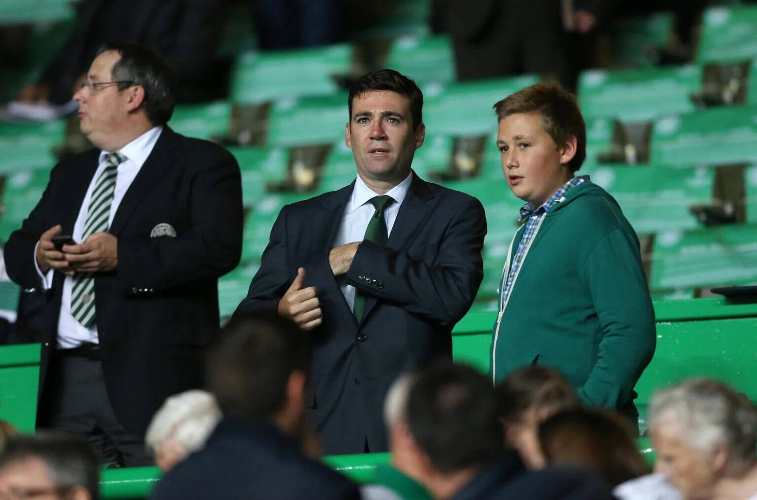 Andy Burnham Reveals Family Plot to Change Celtic Allegiance