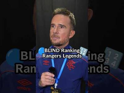BLIND RANKING Rangers legends 🔢👀