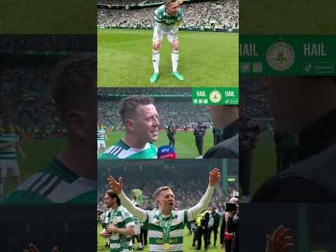 CALLUM MCGREGOR EMOTIONAL AFTER BEATING HEARTS FOR THE TITLE #CELTIC #callummcgregor