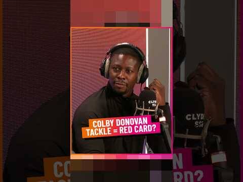 Colby Donovan Tackle = Red Card?!