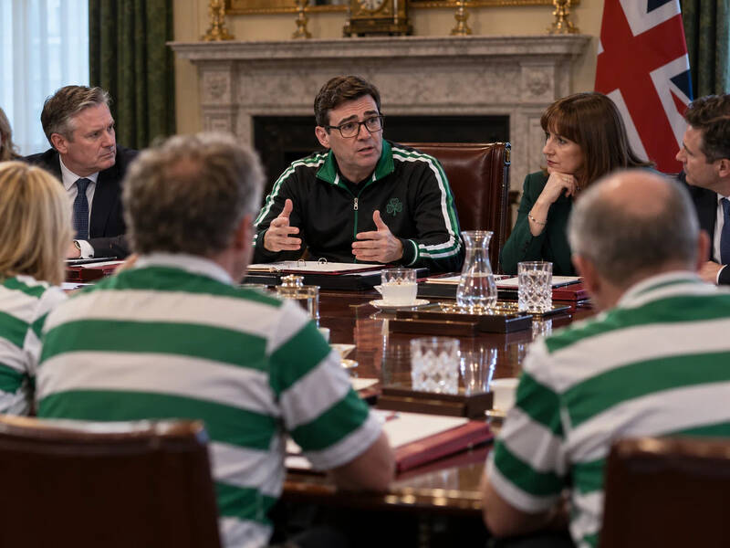 The Prime Minister joins the Conspiracy of the Unseen Fenian Hand.