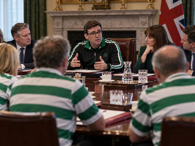 The Prime Minister joins the Conspiracy of the Unseen Fenian Hand.
