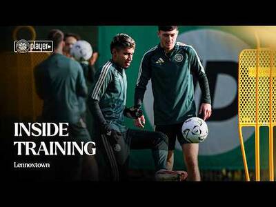 Inside Training: Behind the scenes at LXT as the Bhoys prepare for Sunday’s trip to Falkirk