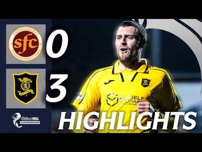 Stenhousemuir 0-3 Livingston | HIGHLIGHTS | William Hill Championship