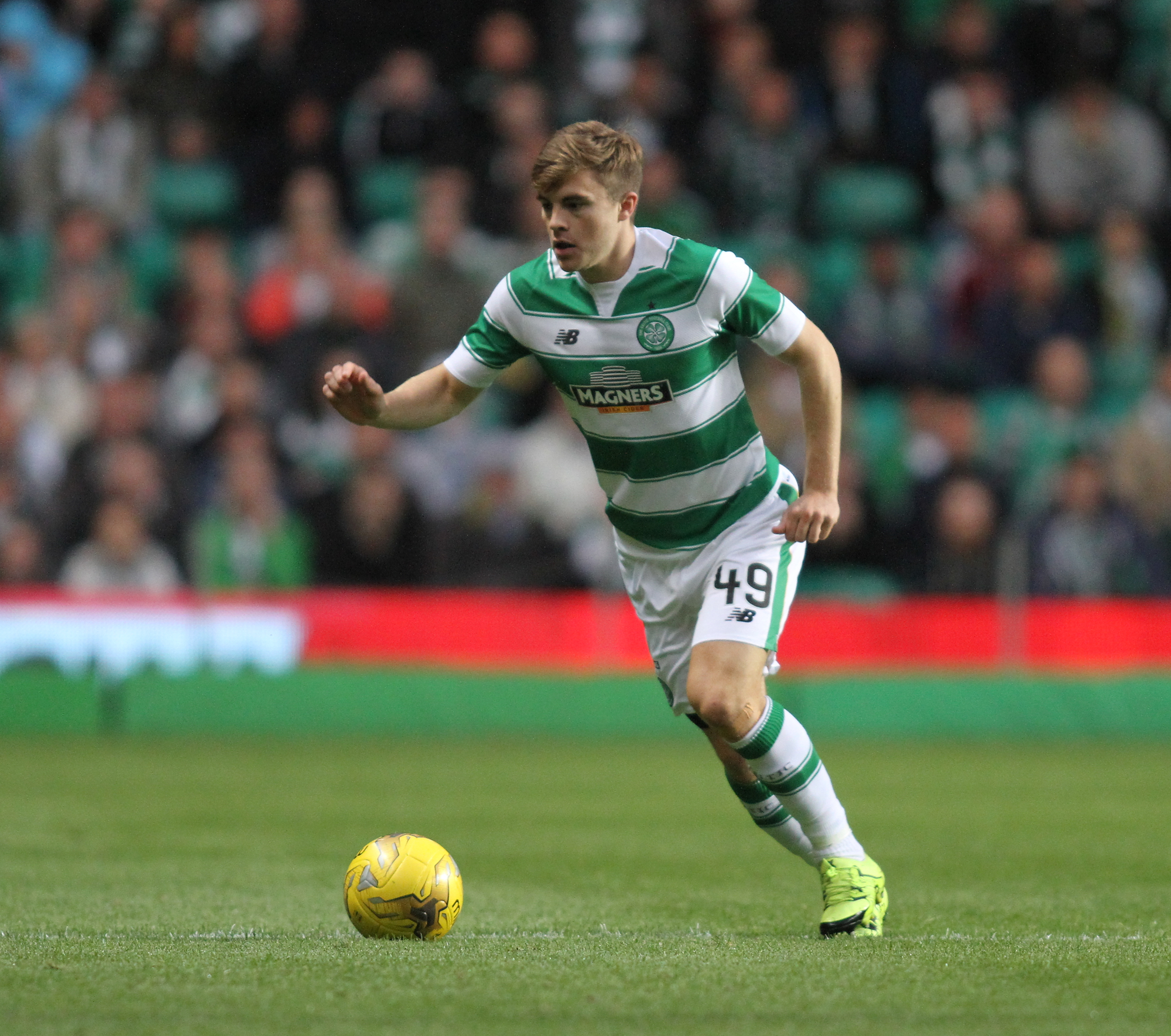 Celtic winger Jonny Hayes tips James Forrest to raise goal standard