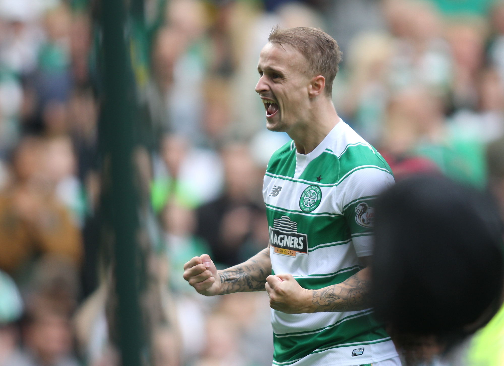Celtic striker Leigh Griffiths on why he wouldn’t celebrate against Hibs and Champions League ambitions