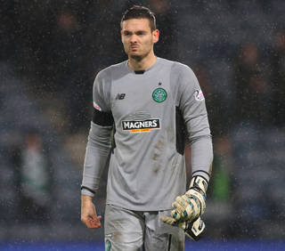 Celtic goalkeeper Craig Gordon says he feels protected behind their centre backs