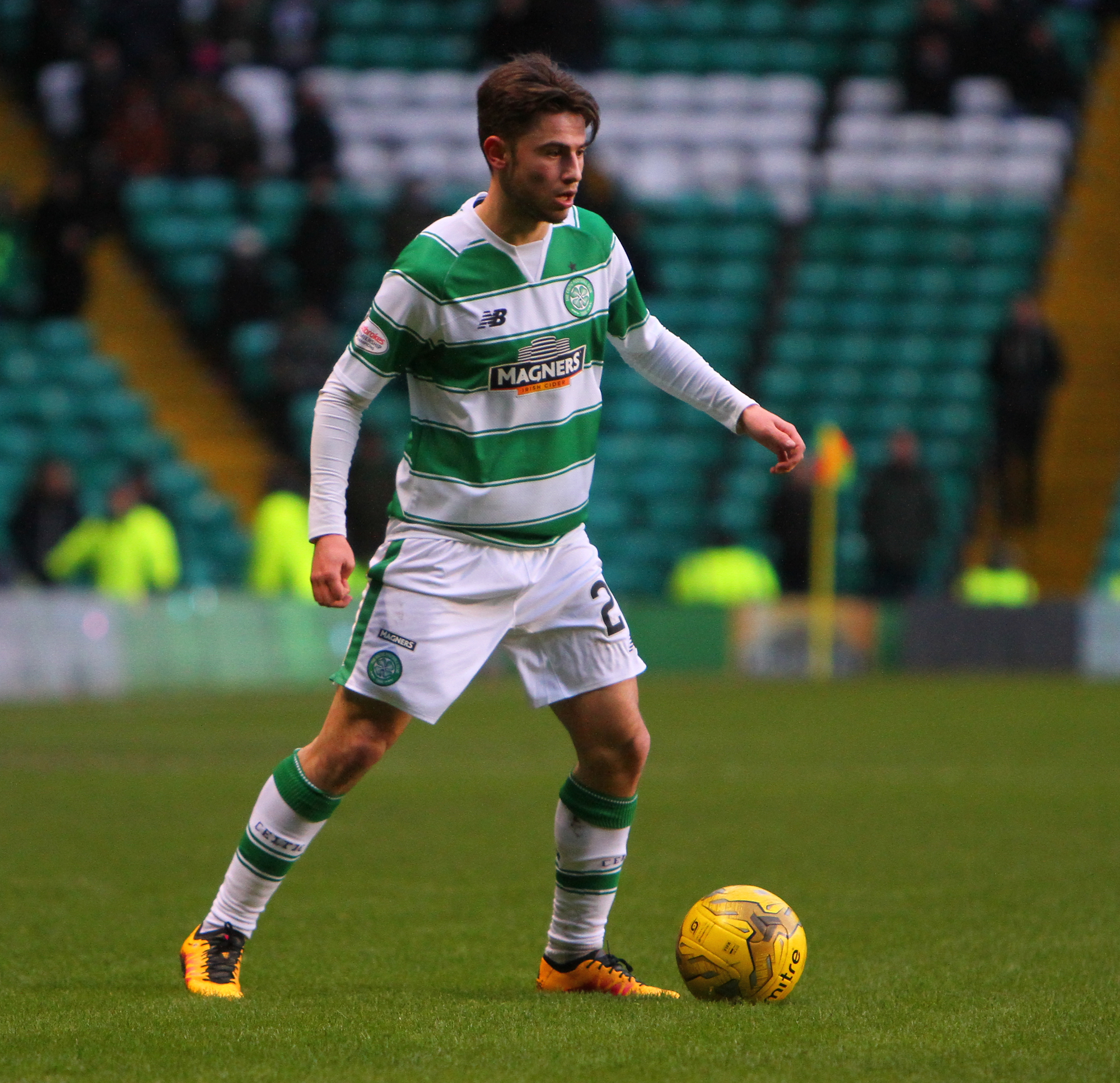 Celtic boss Brendan Rodgers praises Patrick Roberts for keeping his cool