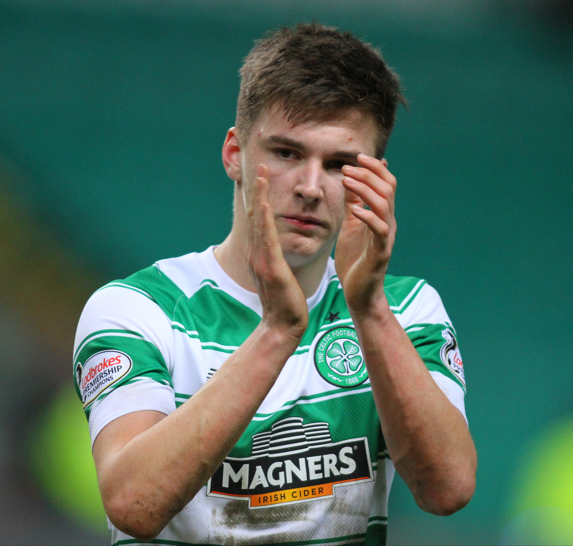 Man Utd watching Celtic fullback Kieran Tierney