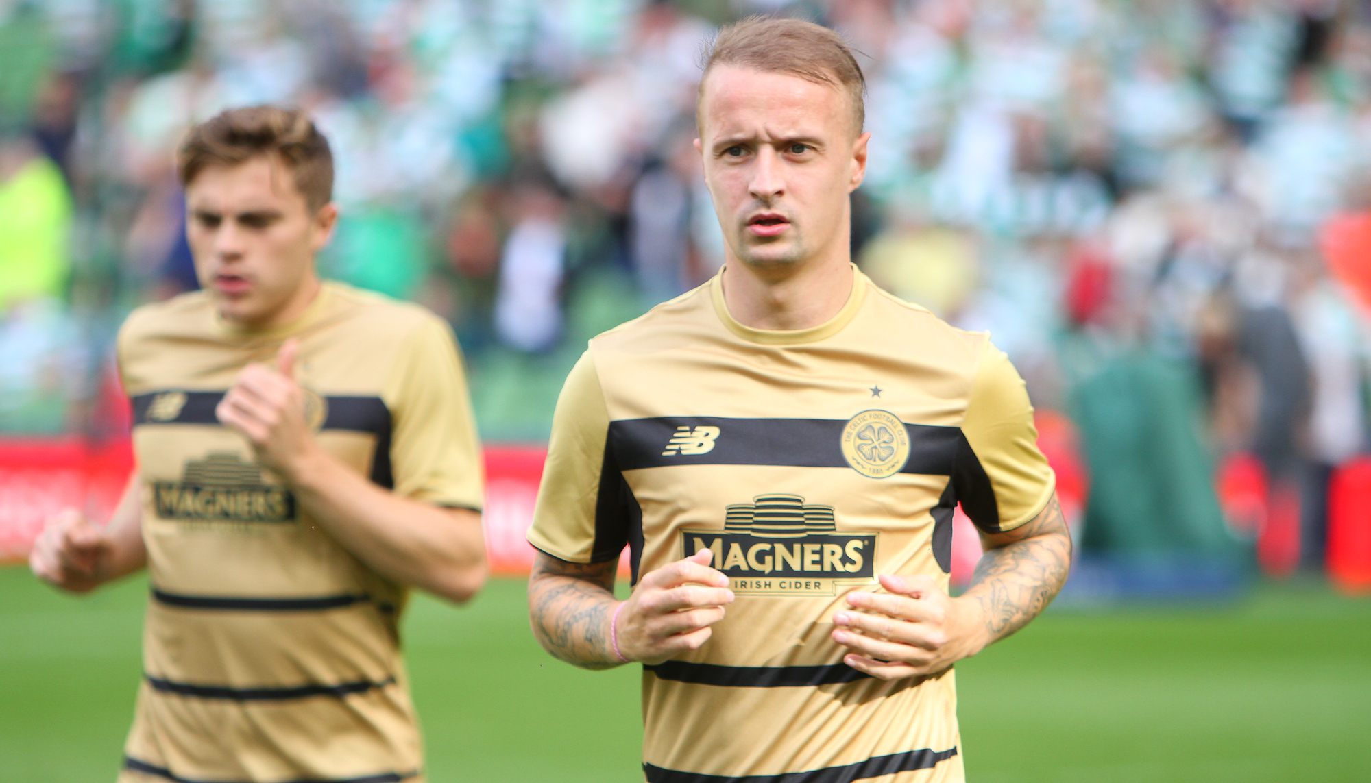 Rangers striker heaps praise on Celtic’s Leigh Griffiths after Scotland heroics