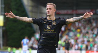 Leigh Griffiths dresses as an elf in Celtic Christmas advert