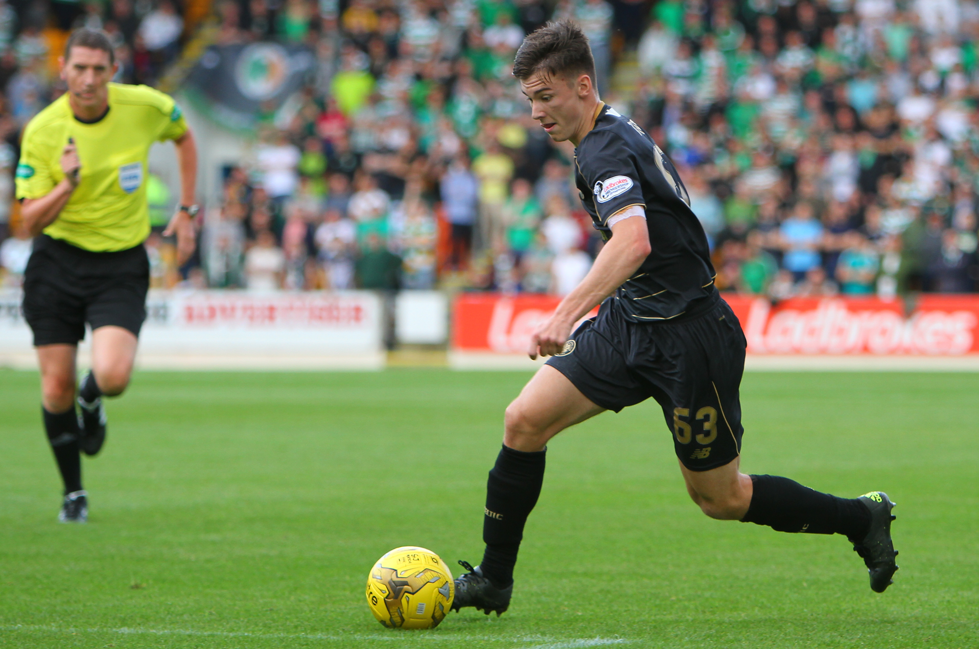 Kieran Tierney on growing into the role of Celtic’s Bhoy Wonder