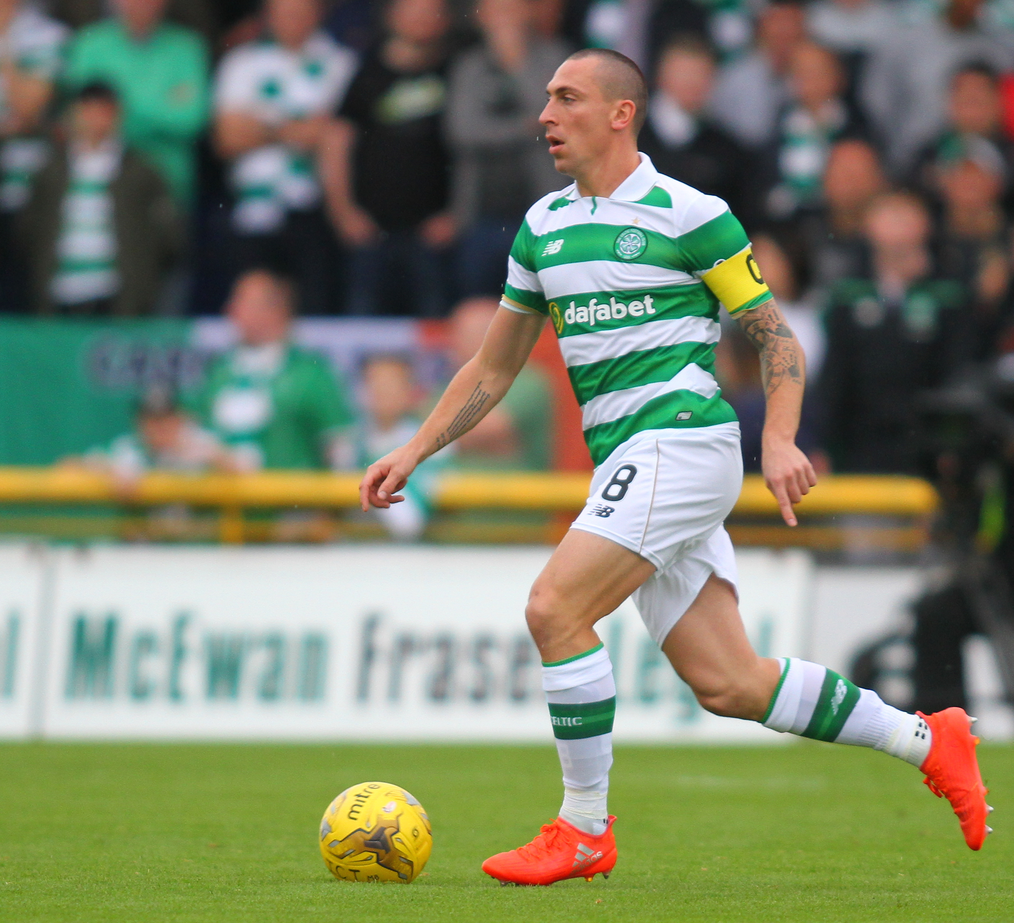 Scott Brown and Stuart Armstrong may be the odd couple, but Celtic captain relishes their perfect partnership