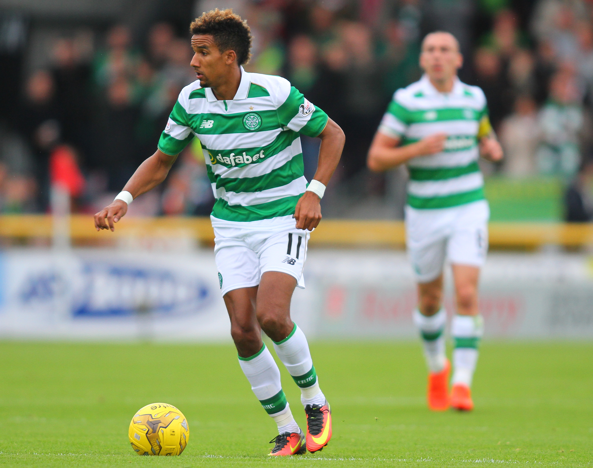 Scott Sinclair believes Champions League football at Celtic could lead to England call-up