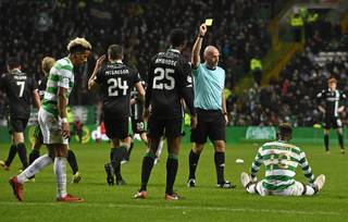 Darren McGregor: Moussa Dembele went down whenever I touched him – but referee Bobby Madden dealt with it well Darren McGregor: Moussa Dembele went down whenever I touched him – but referee Bobby Madden dealt with it well