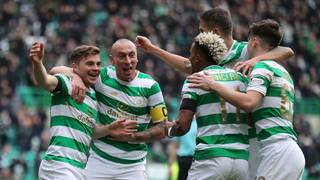 James Forrest scores hat trick as Celtic beat Partick Thistle in five-goal thriller