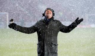 In pictures: Snow strikes Scottish football as three top-flight games are postponed In pictures: Snow strikes Scottish football as three top-flight games are postponed