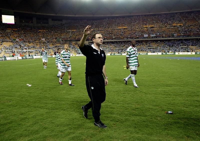Martin O’Neill: ‘I have never watched the game back’ Celtic legend on that night in Seville