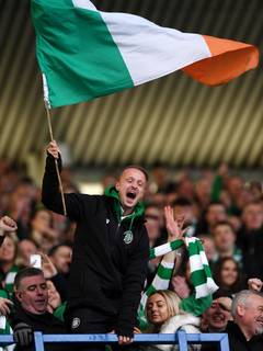 Scotland striker Leigh Griffiths defends his Irish tricolour celebrations at Ibrox after Celtic win over Rangers Scotland striker Leigh Griffiths defends his Irish tricolour celebrations at Ibrox after Celtic win over Rangers