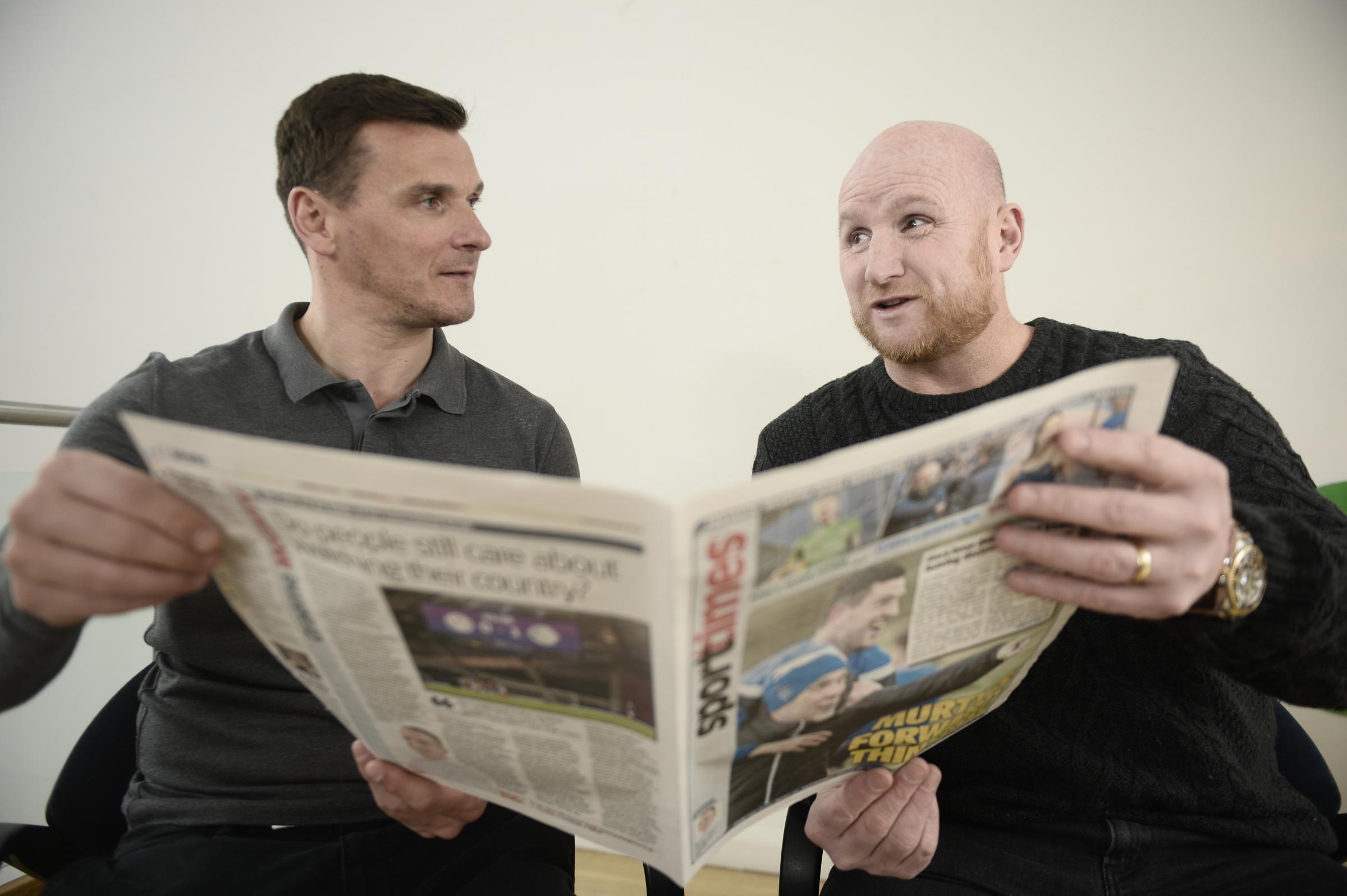 Meet our new Celtic and Rangers columnists. John Hartson and Lee McCulloch
