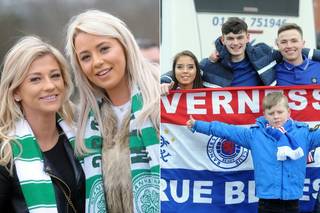 Can you spot yourself? Celtic and Rangers head to Hampden ahead of Scottish Cup clash Can you spot yourself? Celtic and Rangers head to Hampden ahead of Scottish Cup clash